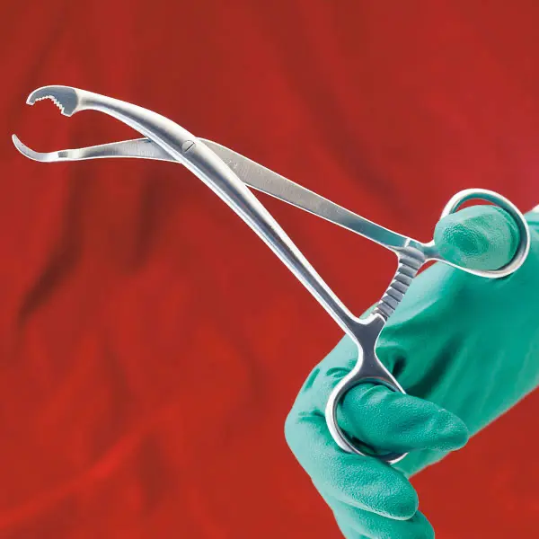 Bone holding forceps > Self-centering