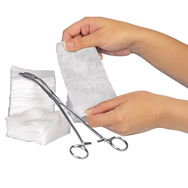 Cotton gauze Swabs, non-sterile, Maimed
