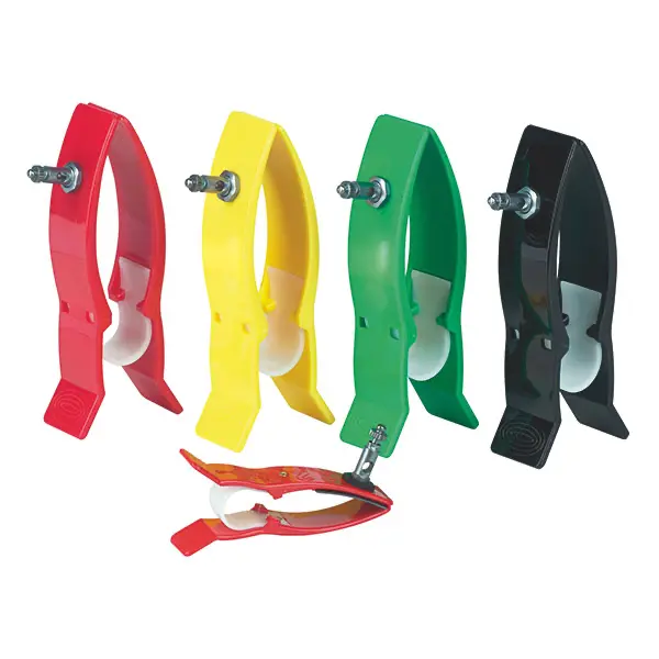 Extremity clamp electrode