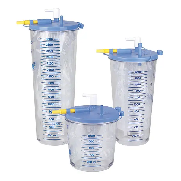 Disposable bag for secretion containers