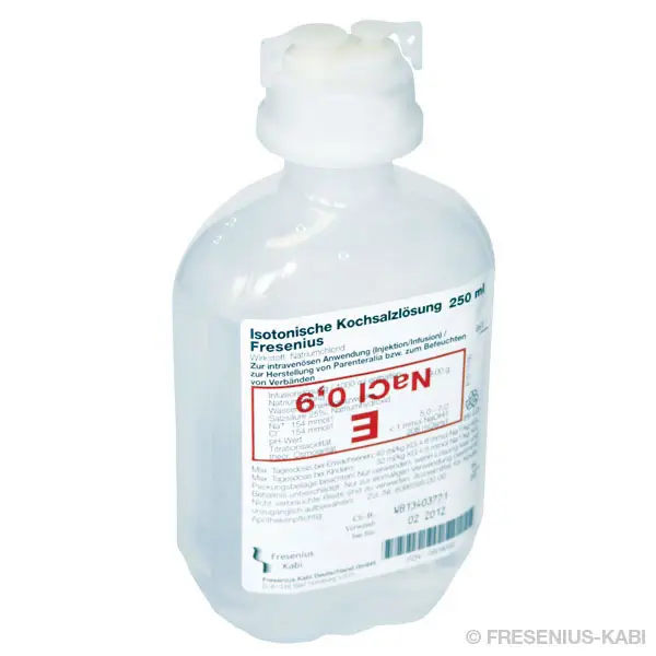 Isotonic sodium chloride – 0.9 %* Fresenius