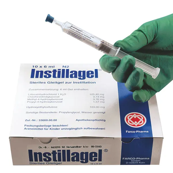 Instillagel catheter lubricant