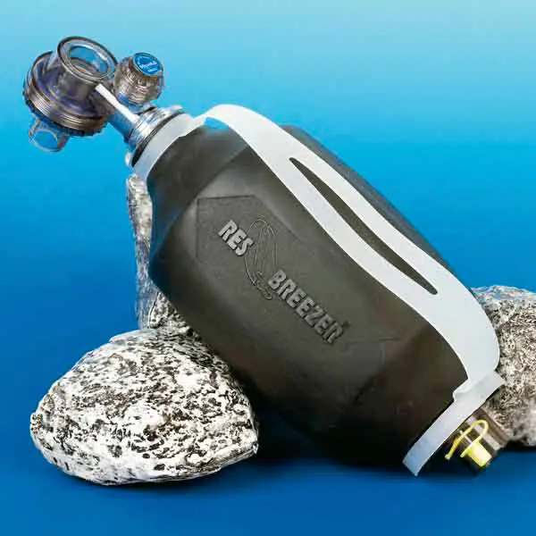 Hand loop for RESQ-Breezer resuscitators