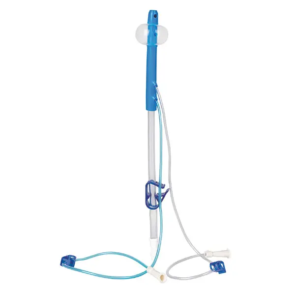 DCT double-contrast colon tube with ballon