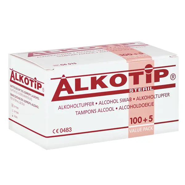 Alkotip Alcohol swabs sterile