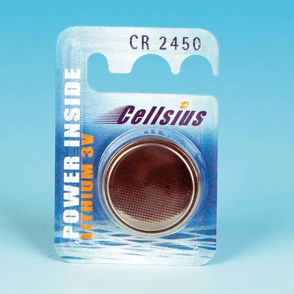 Button cell type: CR2450/N