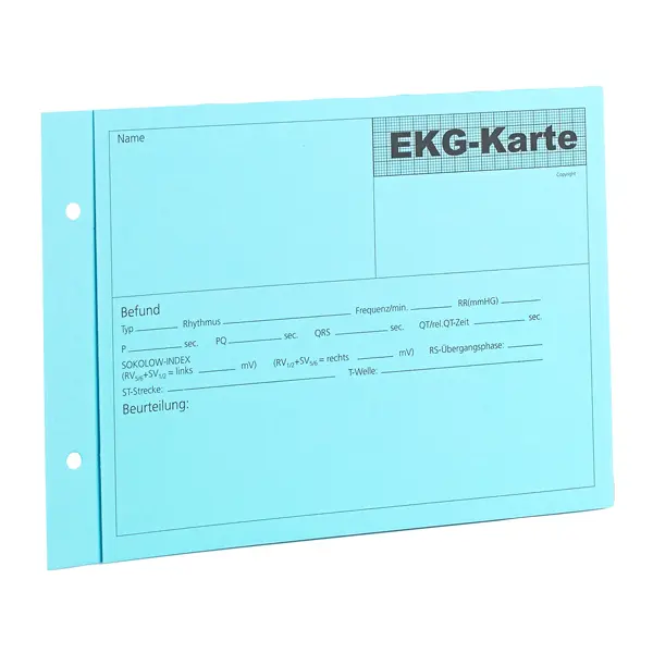 ECG Index cards