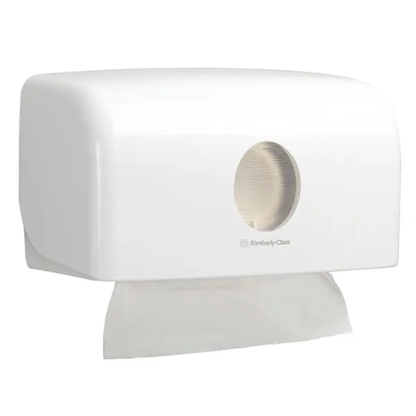 Aquarius* Single clip folded hand towel dispenser
