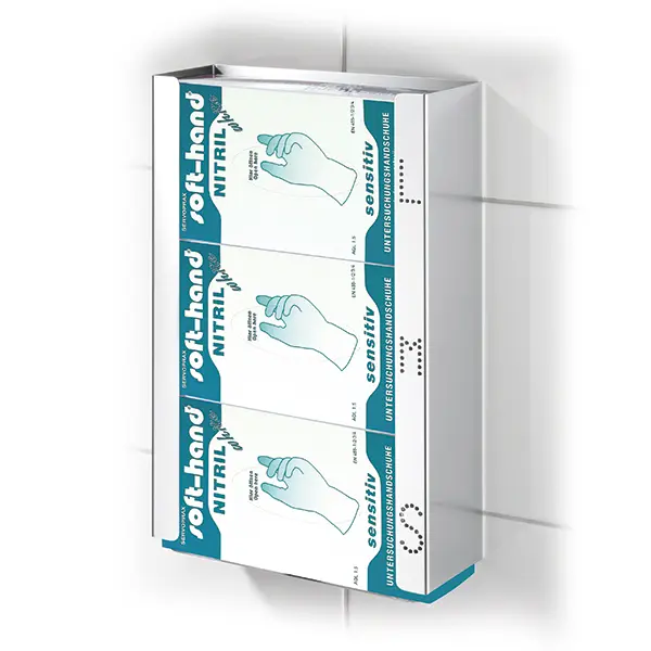 Glove dispenser Triple