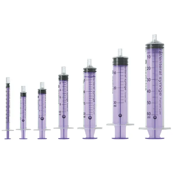 ENFit Enteral Safety Syringes