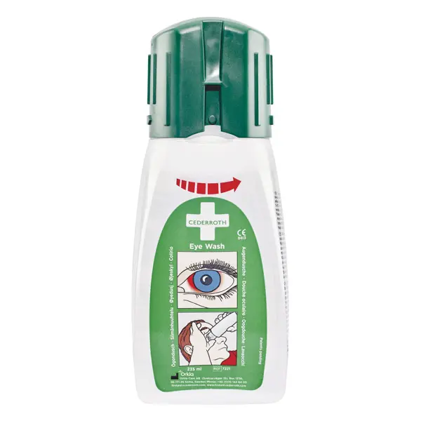 Cederroth eye shower in pocket size