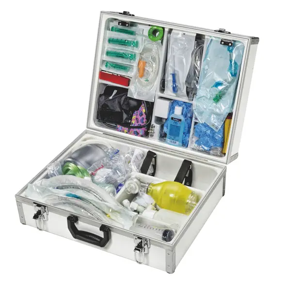 Emergency case EuroSafe III filled according to DIN
