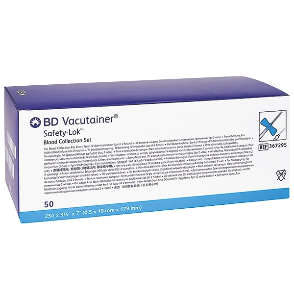 BD Vacutainer® Safety-Lok™ Blood Collection Set